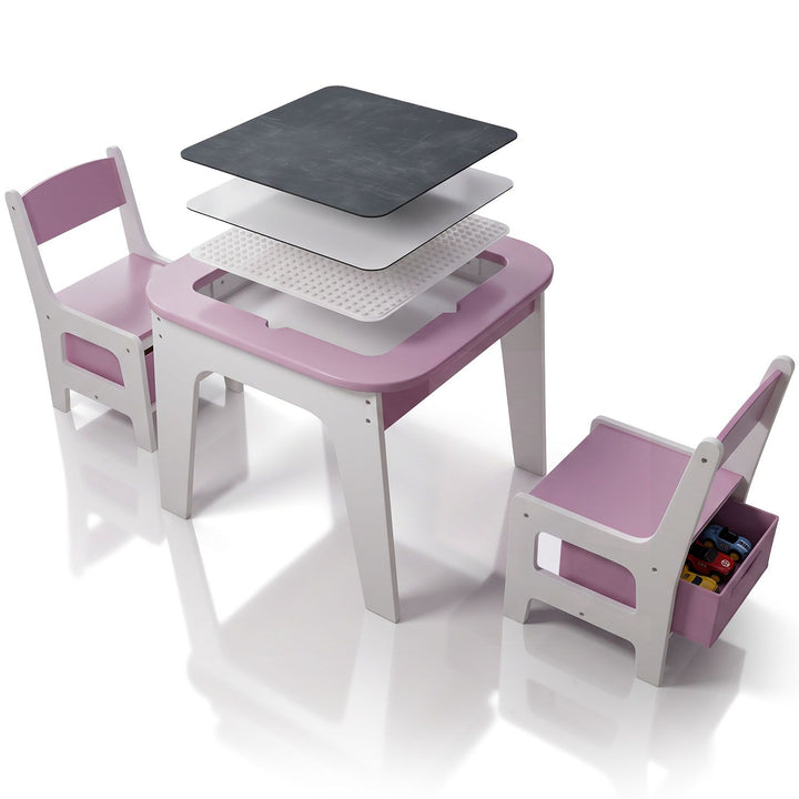 Speeltafel met twee stoelen Milou