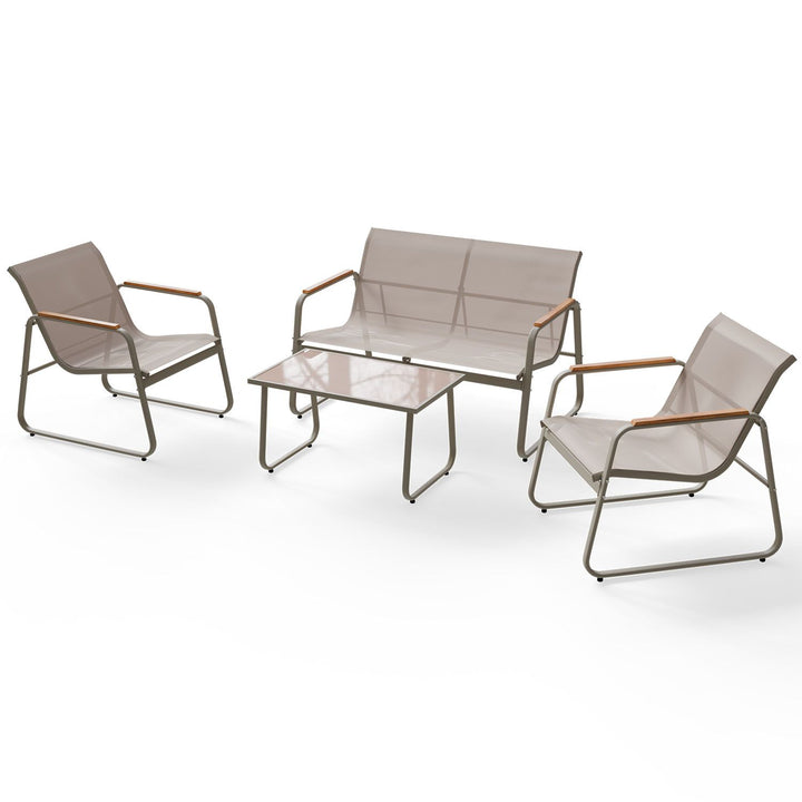 Tuinmeubelset Genua 4-teilig