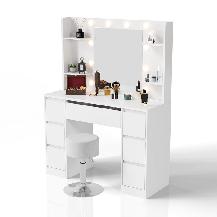 Make-uptafel met spiegel Malia