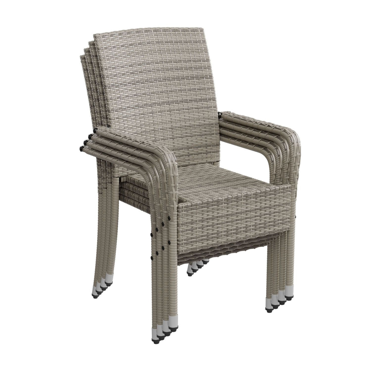 Polyrattan tuinstoelen Yoro