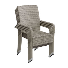 Polyrattan tuinstoelen Yoro