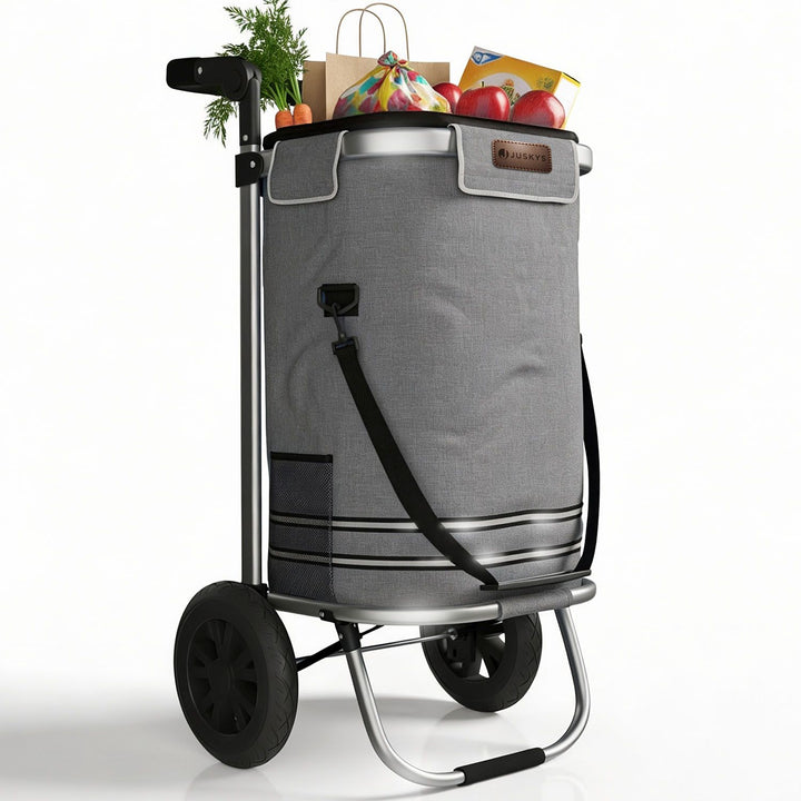 3in1 winkelwagentje - 56 L capaciteit