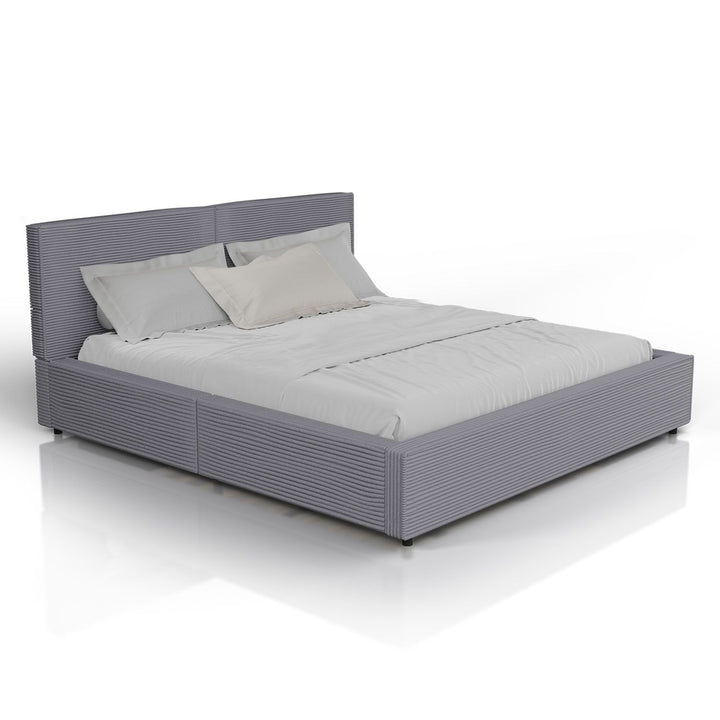 Gestoffeerd bed Salerno