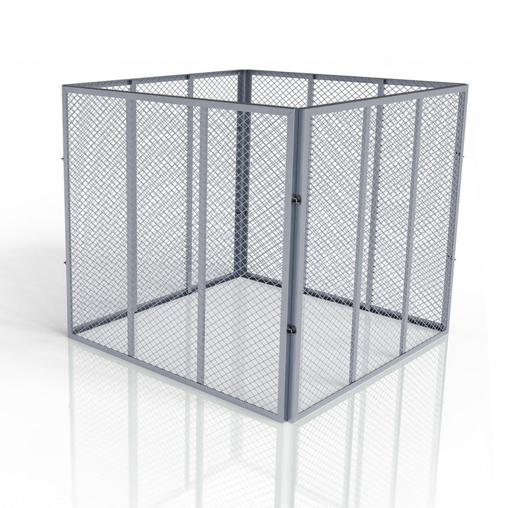 Metalen composter voor tuinafval