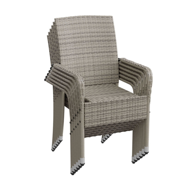 Polyrattan tuinstoelen Yoro