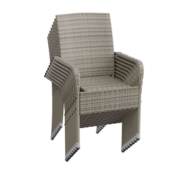 Polyrattan tuinstoelen Yoro