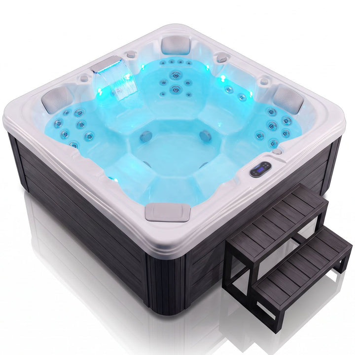 Buitenspa Oasis Max – 5 personen, 34 massagejets en LED-verlichting