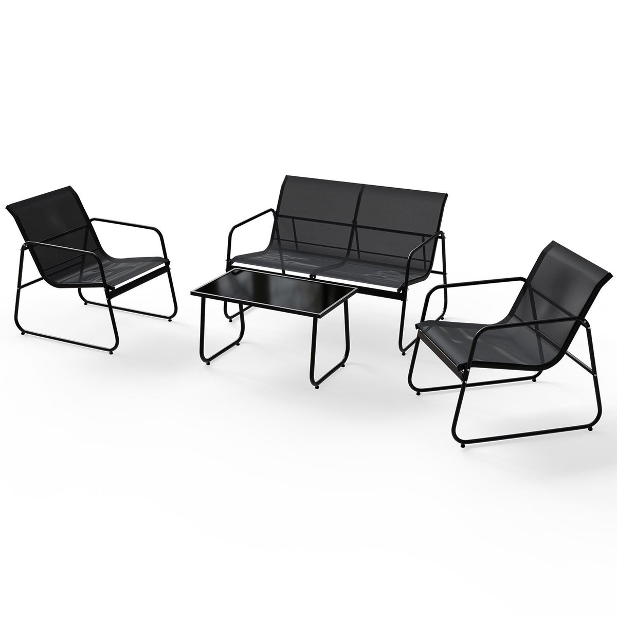 Tuinmeubelset Genua 4-teilig