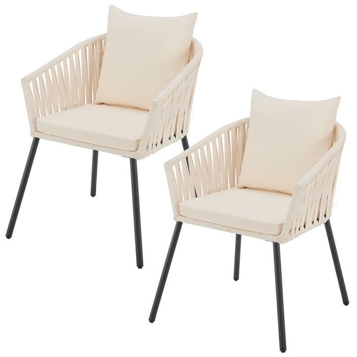 2er-Set Rope stoelen