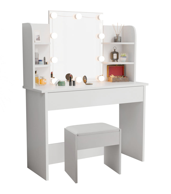 Make-uptafel Bella met kruk Melly
