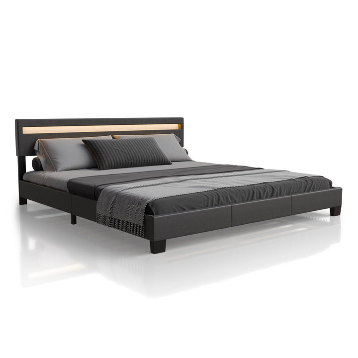 Gestoffeerd bed Paris