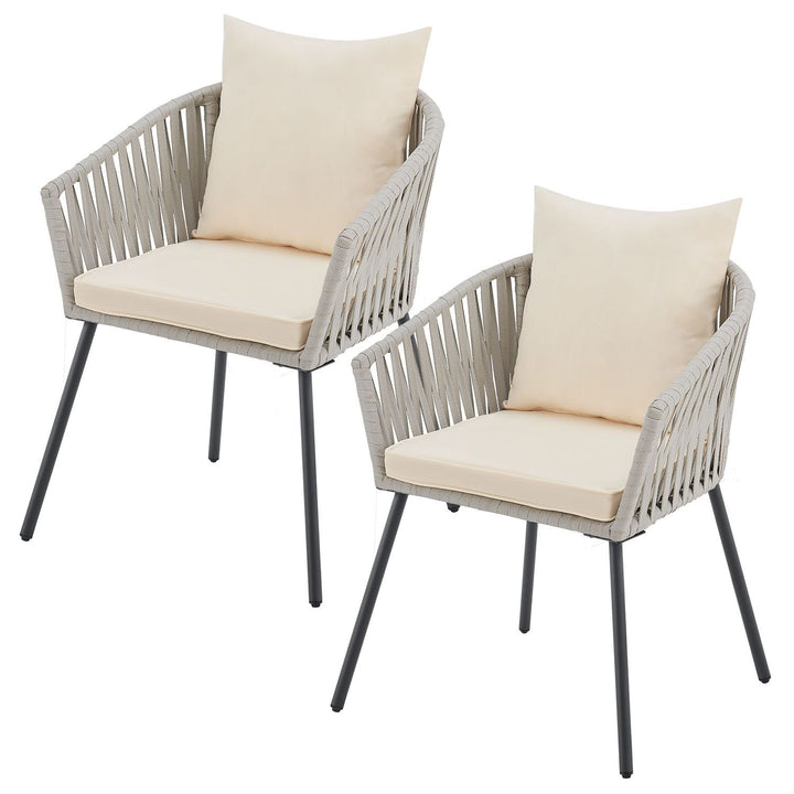 2er-Set Rope stoelen