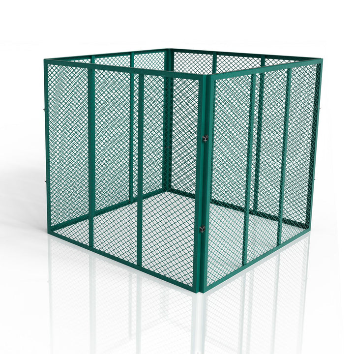 Metalen composter voor tuinafval