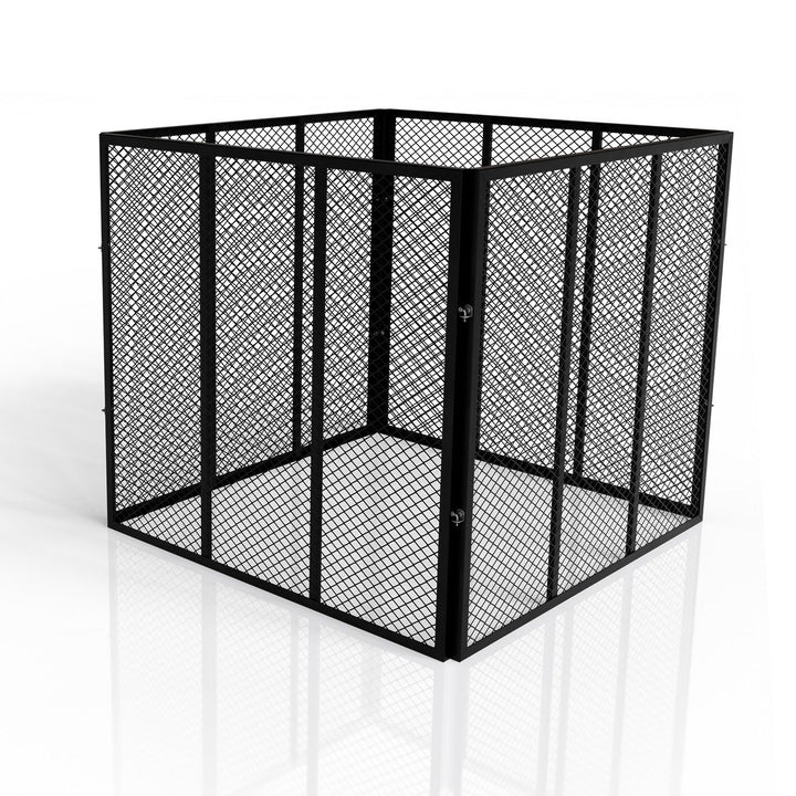 Metalen composter voor tuinafval