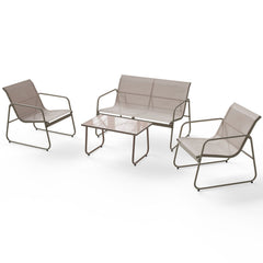 Tuinmeubelset Genua 4-teilig