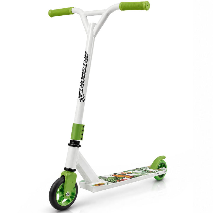 Stuntstep Red Smoke – 360° stuur, 100 mm wielen, vanaf 6 jaar