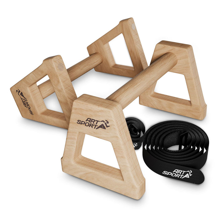 Houten opdrukstangen