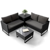 Rotan loungeset Santorini