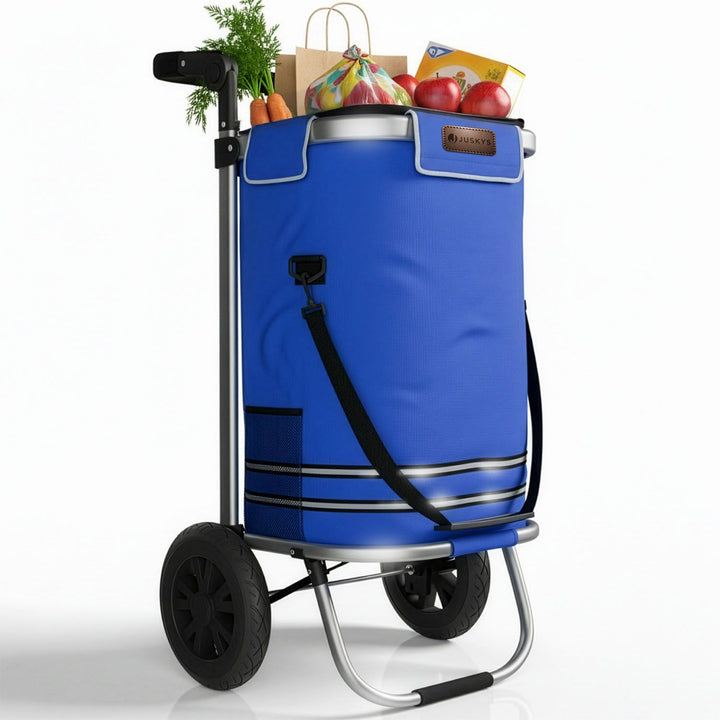 3in1 winkelwagentje - 56 L capaciteit