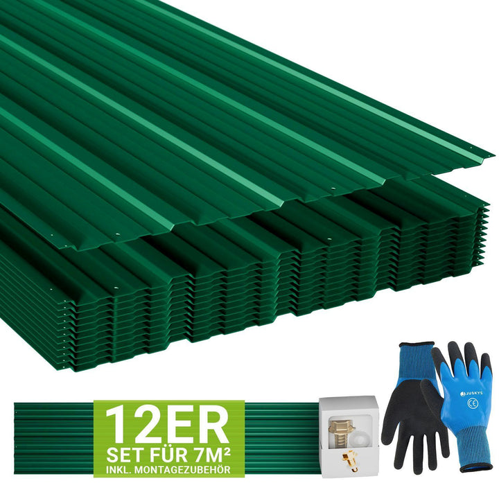 Trapeziumplaat voor het dak van staal