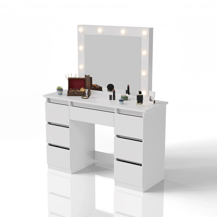 Make-uptafel met spiegel Talea