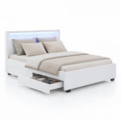 Gestoffeerd bed Lyon