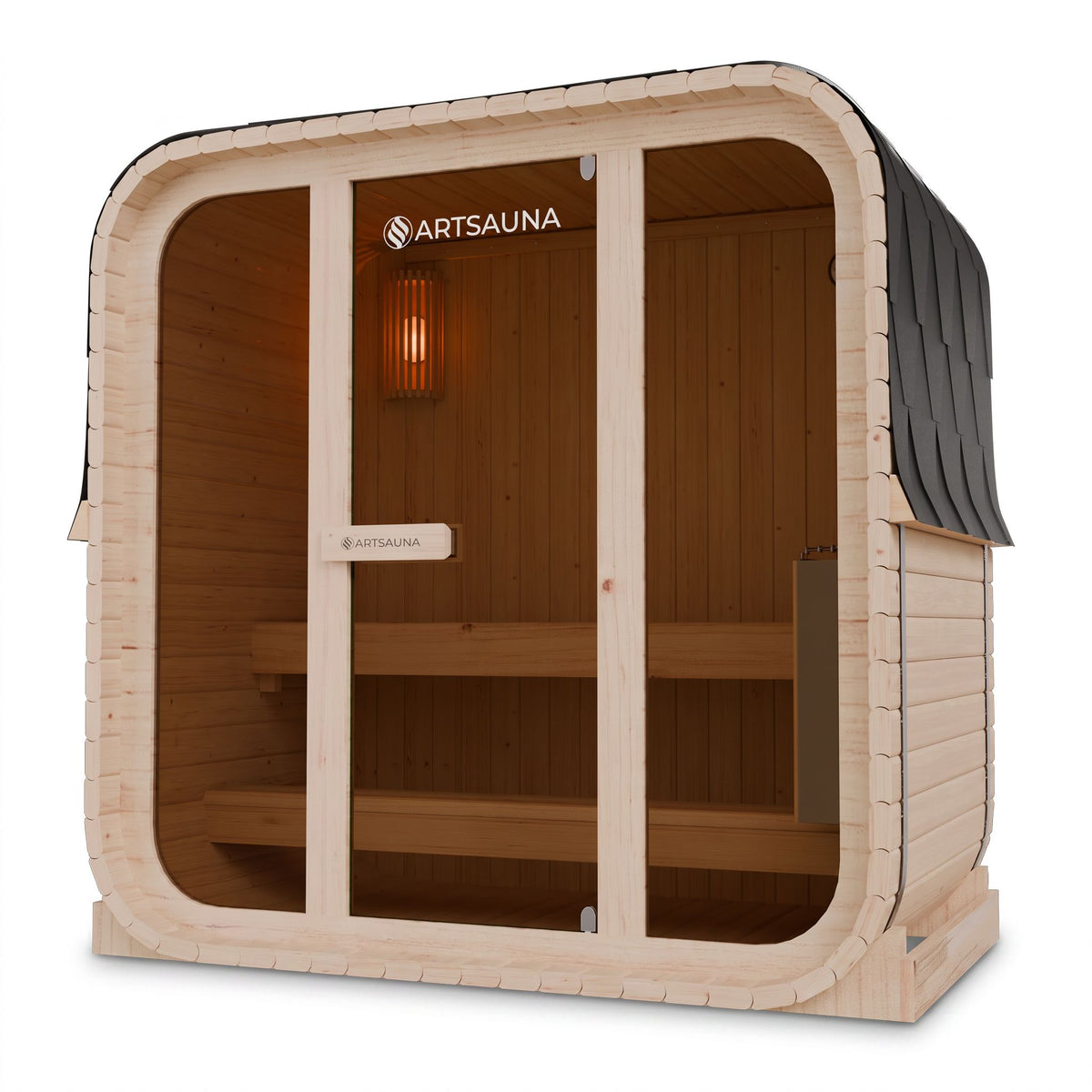Cube barrelsauna Fjora M