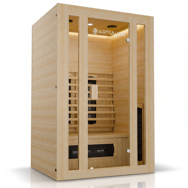 Infraroodcabine Nyborg S120K – 2 personen, keramische stralers