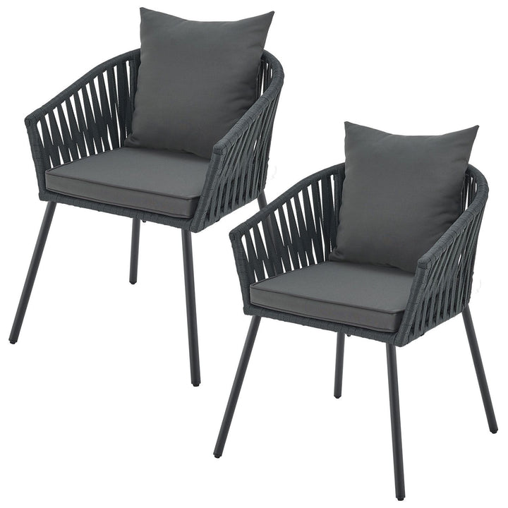 2er-Set Rope stoelen