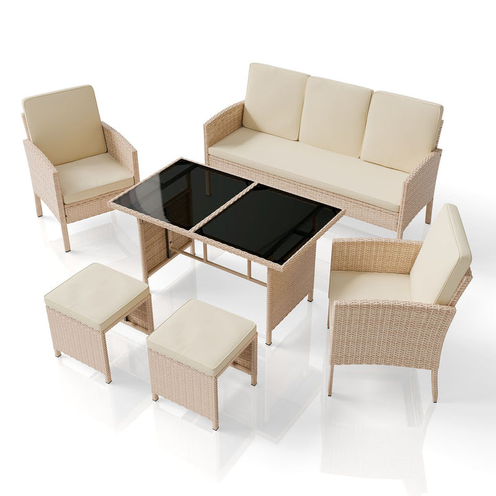 Rattan zitgroep Turin