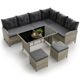 Rotan loungeset Manacor