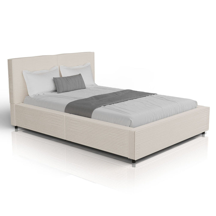 Gestoffeerd bed Salerno