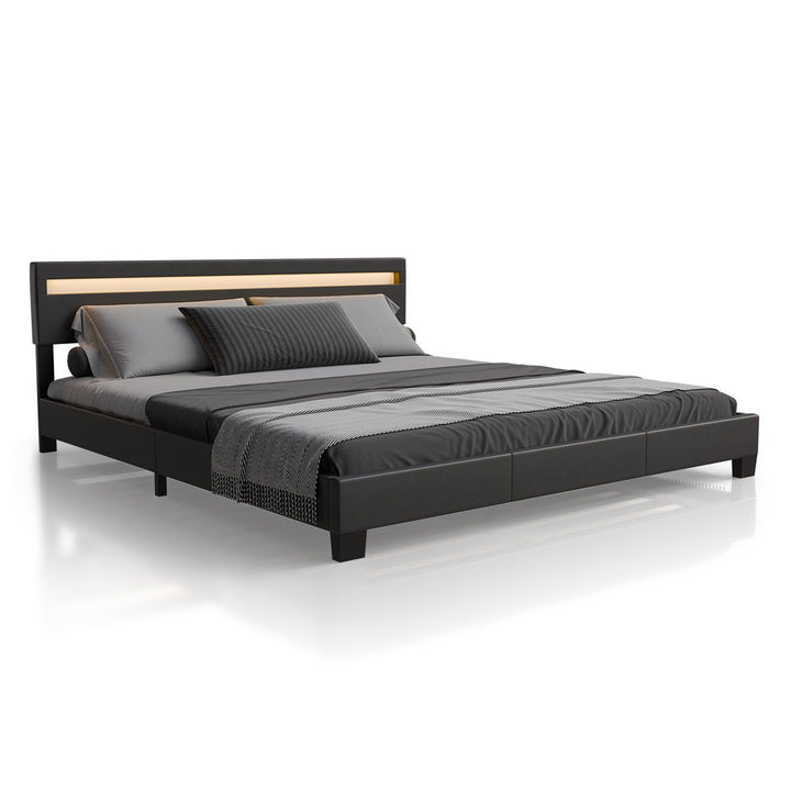 Gestoffeerd bed Paris