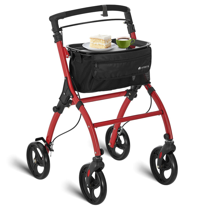 Rollator voor het appartement