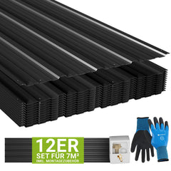 Trapeziumplaat voor het dak van staal