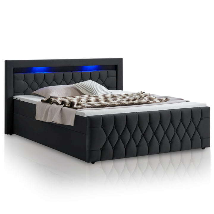 Boxspringbed Leona - Fluwelen