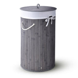 Bamboe wasmand Curly-Round