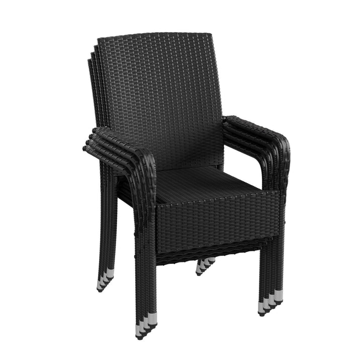Polyrattan tuinstoelen Yoro