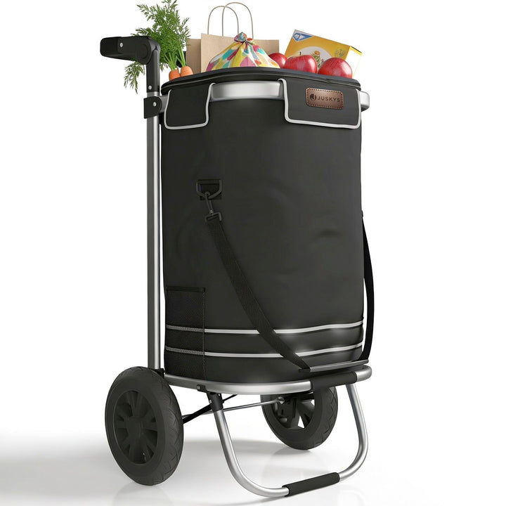 3in1 winkelwagentje - 56 L capaciteit