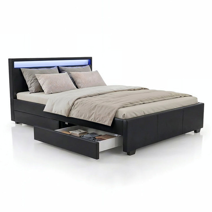Gestoffeerd bed Lyon