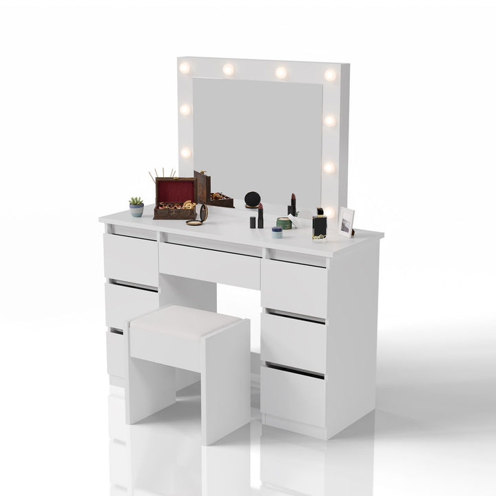 Make-uptafel met spiegel Talea