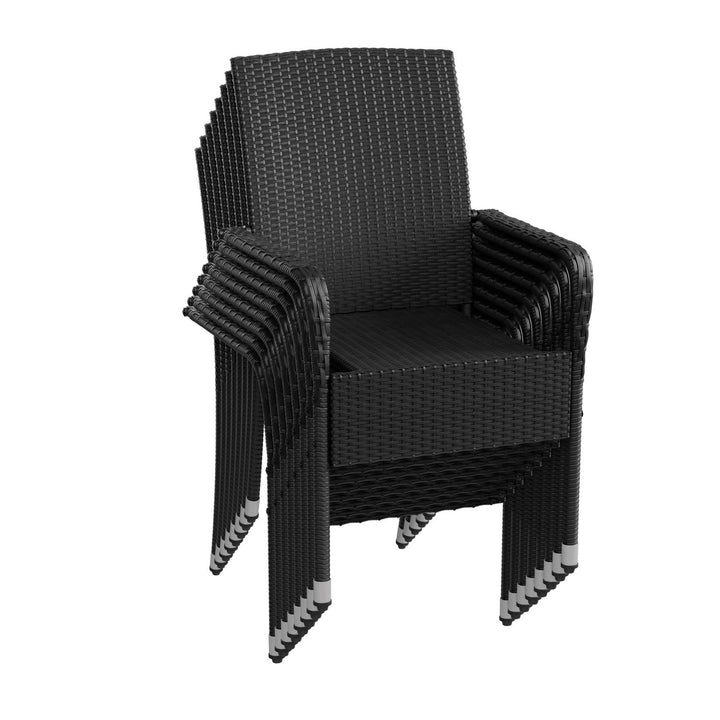 Polyrattan tuinstoelen Yoro