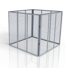 Metalen composter voor tuinafval