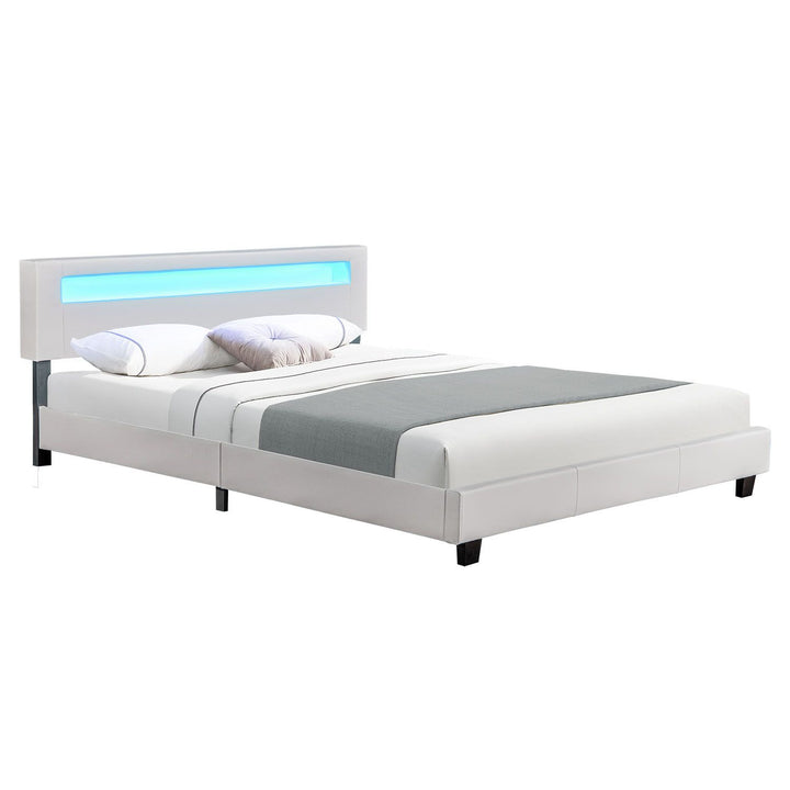 Gestoffeerd bed Paris