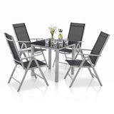 Aluminium tuinset Milano
