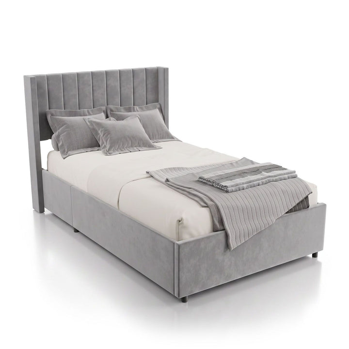 Gestoffeerd bed Savona