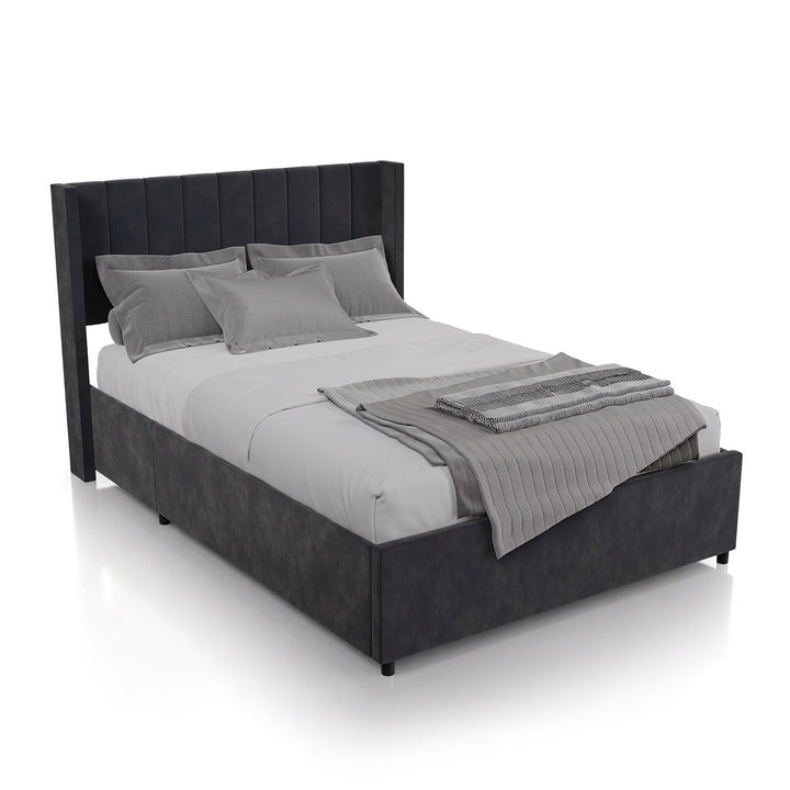 Gestoffeerd bed Savona