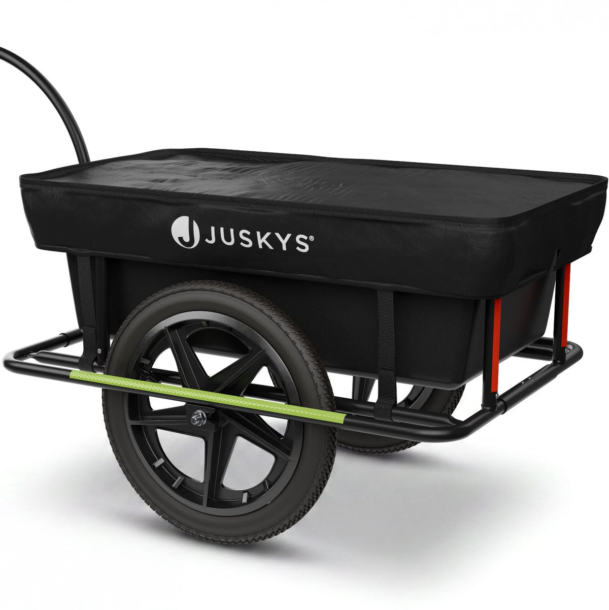 Fietskar 90 liter – met dekzeil, voor 26 en 28 inch fietsen