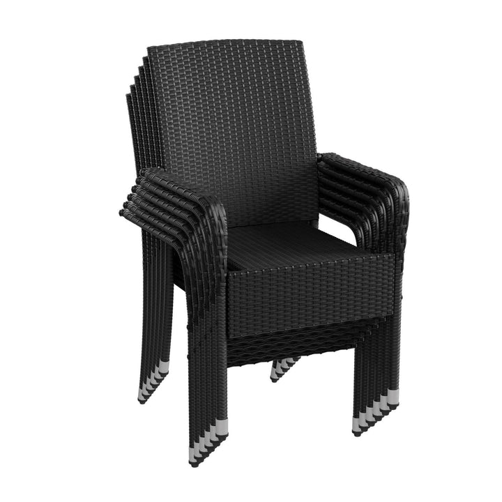 Polyrattan tuinstoelen Yoro