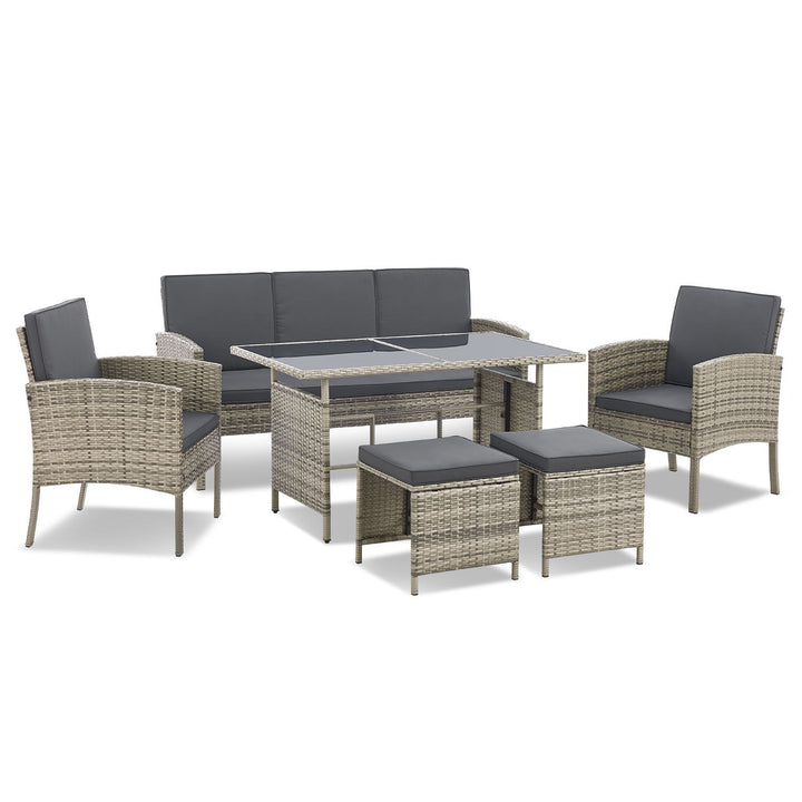 Rattan zitgroep Turin